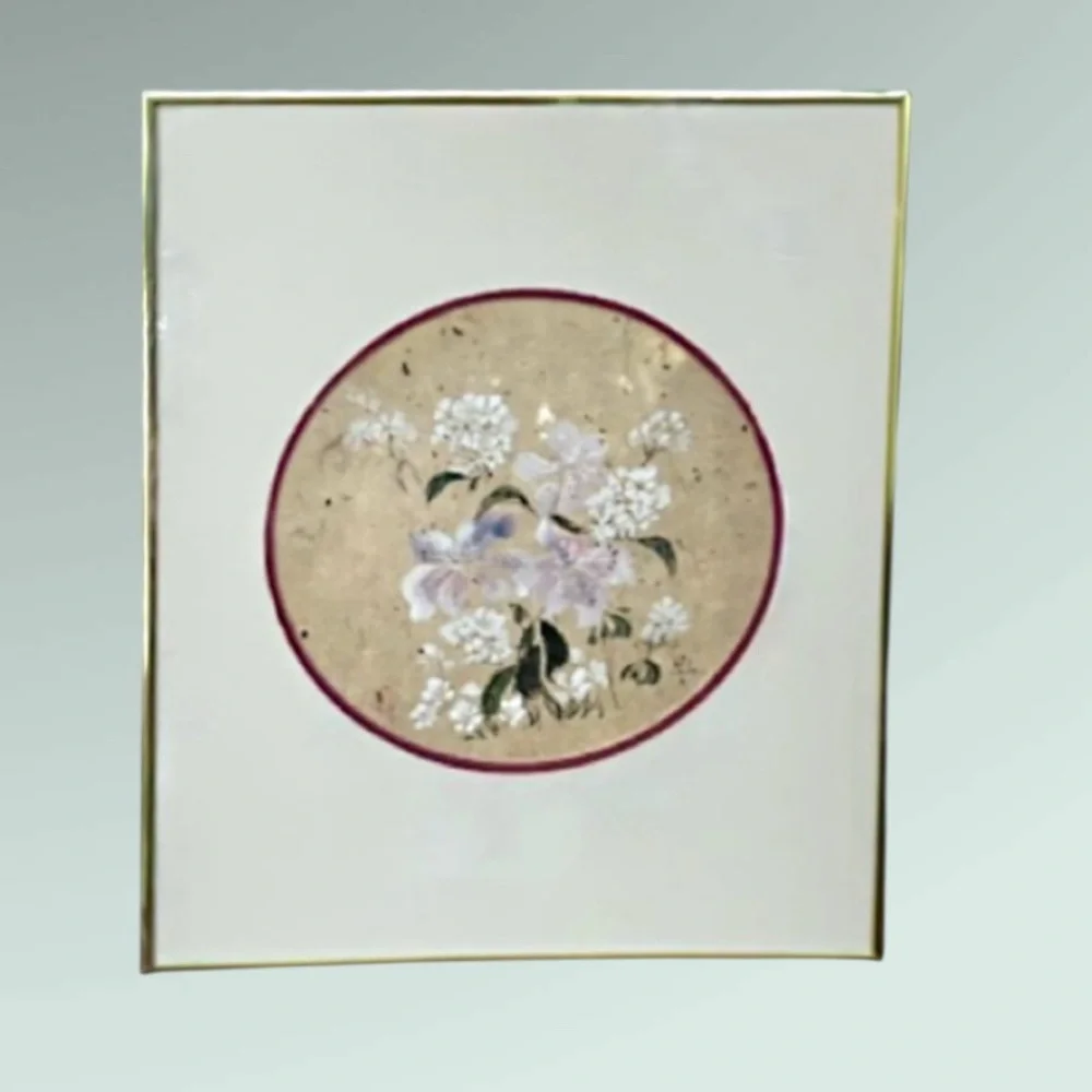 Charlette Fung Miller Original Watercolor Signed Rice Paper
